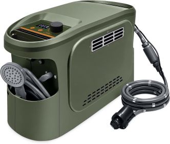 Propane Portable Water Heater for Camping Shower with Pump & Bag