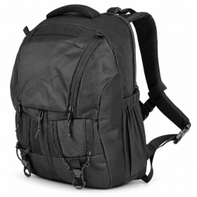 Tactical Backpack for Men, Multi-Compartment Hiking and Travel Daypack (Color: black)
