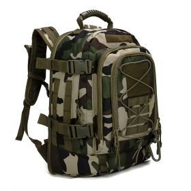 Tactical Backpack 3 Day Assault Pack, Expandable Military Bug Out Bag,Large-capacity army daypack expands for extra gear, ideal for outdoor hikin (Color: Woodland)
