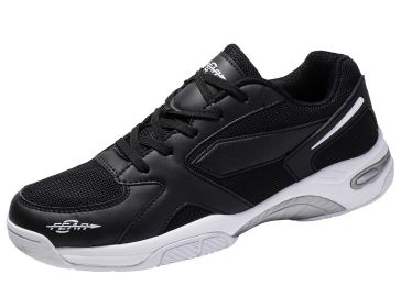 Fear0 NJ Men's High Arch Aggressive Firm Support Orthopedic Comfort Walking Shoes (Color: black, size: 9-9.5)